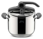 Lagostina Mia / Tlakový hrniec / hliník a nerezová oceľ / 22 cm / 7 l (010033010707)