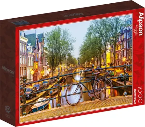 ALIPSON Puzzle Rozžiarený Amsterdam