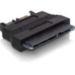 DeLock adaptér SATA 22pin samica -gt; Slim SATA 7+6pin samec (61694)