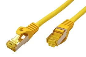 Goobay S/FTP Cat7 0,25 m žltý / Sieťový kábel / RJ45 / LSOH (91566)