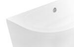 BESCO - Voľne stojaca vaňa VISTA (TURSI) - Farba - Biela, Rozmer vane - 160 × 75 cm VANTUR160