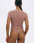 Organic Basics Flex Tee Rose Wood S