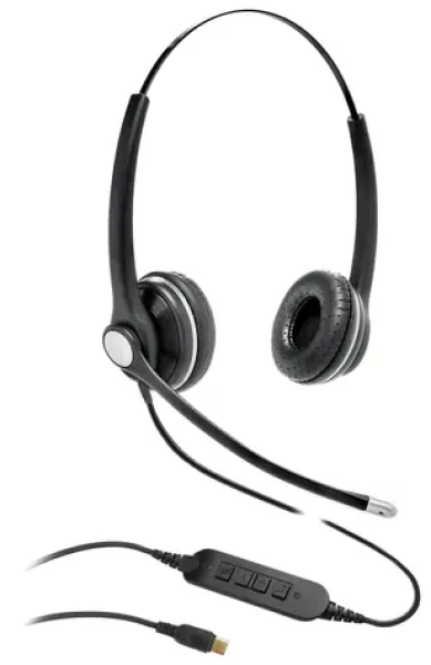 Gearlab G4045 čierna / office headset / USB-C slúchadlá s mikrofónom (GLB240450)