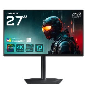 27" GIGABYTE MO27U2 čierna / Monitor / QD-OLED / 4K UHD / 240Hz / 0,03ms / HDMI 2.1 (MO27U2)