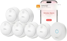 Imou ZSM1 Kit6 biela / Sada detektorov dymu / alarm + 6x detektor dymu (Smoke Detector ZSM1 Kit-EU-6)