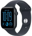 Apple Watch SE 3 (2026) GPS 40mm Temne atramentové hliníkové telo - Námornícky modrý športový remienok M/L / 150-200 mm (MJL14MP/A)