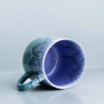 Studio Arhoj Porcelánový hrnček s uškom Thistle 300 ml