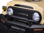 Mamido Elektrické autíčko Toyota FJ Cruiser béžové