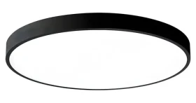 Immax NEO LITE SEMPLICU SMART čierna / Stropné svietidlo / 50 cm / 48 W / 3468 lm / BEACON / Wi-Fi / TUYA (07249L)