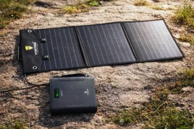 Viking VIDAR IV + L60 PD čierna / Set powerbanka a solárny panel / 144000 mAh / 300 W / solárne dobíjanie 60 W (VIDARIVL60PD)