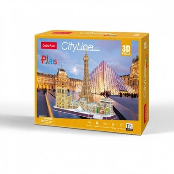 CubicFun Puzzle 3D Paríž