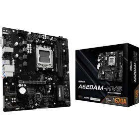 ASRock A620AM-HVS/ AMD A620A/2xDDR5/2x SATA II/USB/GLAN/M.2/sc. AM5 / mATX (90-MXBSR0-A0UAYZ)