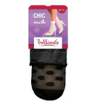 Dámske ponožky CHIC SOCKS - BELLINDA - čierne UNI