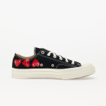 Tenisky Converse x Comme des Garçons PLAY Chuck Taylor 70 OX Multi Heart Black/ Hi Risk Red/ Egret EUR 42