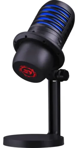 Redragon GM211 Nebula čierna / Stolný mikrofón / dynamický / RGB / USB (GM211)
