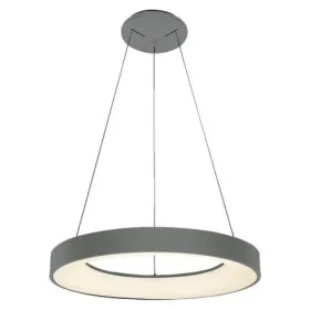 Luxera GENTIS závesné stmievateľné LED svietidlo šedá / 55W / 3000lm / 4000K (SKL000385692)