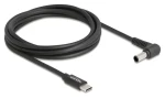 DeLock / Nabíjací kábel pre notebook / USB-C - Sony 6 x 4,3 mm / 1,5 m / 20 V / čierna (87981)