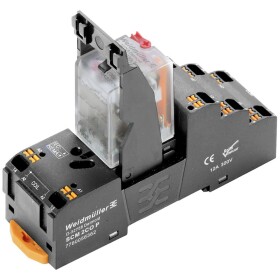 Weidmüller DRMKITP230VAC 2CO LD/PB reléový modul, 230 V/AC, 10 A, 2 prepínacie, 10 ks; 2576040000