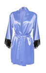 DKaren Housecoat Adelaide Light Blue světle modrá