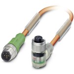 Sensor/Actuator cable SAC-5P-M12MS/ 1,5-PUR/M12FR3LVW 1693979 Phoenix Contact; 1693979