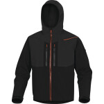 Pracovná softshell bunda Delta Plus HORTEN2 Farba: Čierna, Veľkosť: XL (HORT2NNXG)