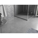 MEXEN - Bert štvorcová sprchová vanička SMC 80 x 80, sivá 4K618080