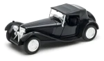 Welly Model auta SS Jaguar 100 so strechou strieborný