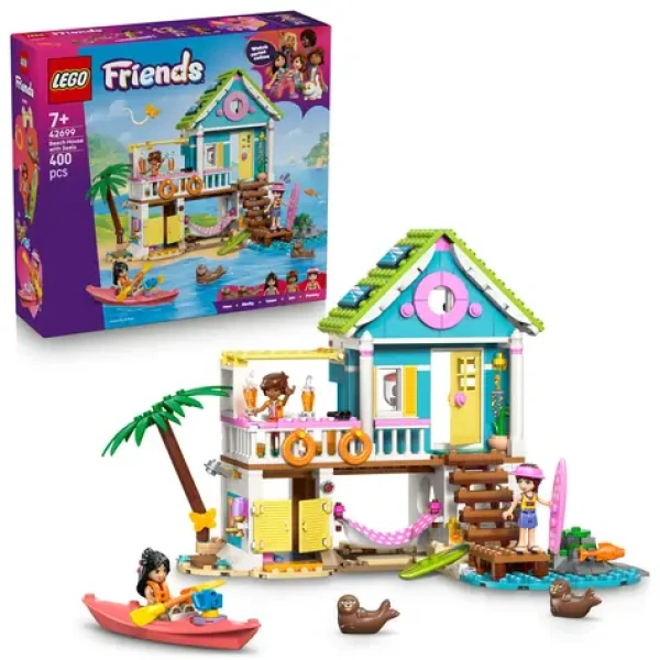 LEGO® Friends 42699 Plážový dom s tuleňmi