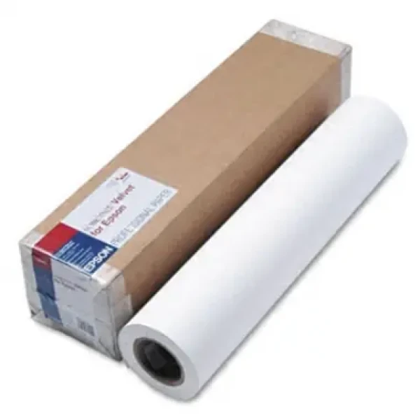 Epson Somerset Velvet Fine Art Paper Roll, 610mmx15m, rolka, C13S041702, 255 g/m2, papier, biely, pre atramentové tlačiarne (C13S041702)