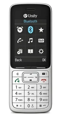 Unify OpenScape SL6 (rúčka) šedá / DECT bezdrôtový telefón / 2.4" TFT / Bluetooth / bez nabíjacej kolísky (L30250-F600-C518)