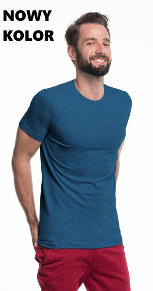 Pánské tričko Tshirt Heavy Slim vínový XXL model 5889529 - PROMOSTARS