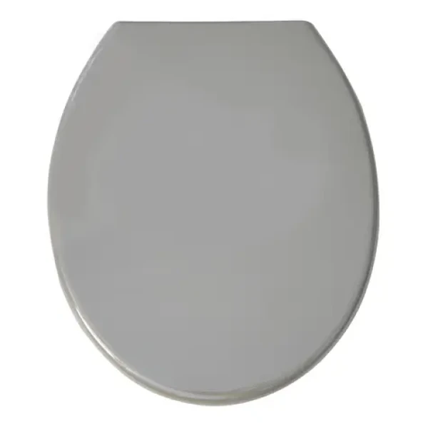 MSV WC doštička šedá / Plast / Plastové pánty / 460 x 370 x 35 mm