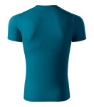 Tričko s farbou unisex petrol XL