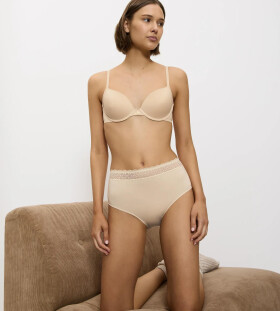 FEEL OF MODAL - Midi nohavičky s vysokým pásom (2 ks) Triumph SKIN L