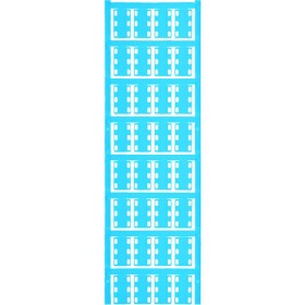 Weidmüller 1852450000 SFX 14/23 NEUTRAL BL V2 značenie káblov Druh montáže: káblové spony Potlačiteľná plocha: 8.20 x 23 mm modrá Počet markerov: 160 160 ks; 1852450000