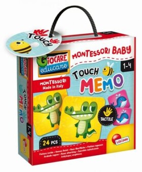 Liscianigioch Montessori Baby Touch - Pexeso