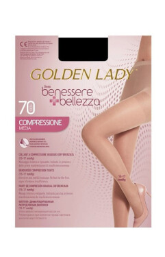 Dámske pančuchové nohavice Golden Lady Benessere & Bellezza 70 deň playa/odc.béžová 5-XL