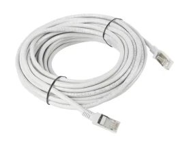 Lanberg PCF5-10CC-1000-S šedá / Patch kábel / Cat5e / F/UTP / 10 m (PCF5-10CC-1000-S)