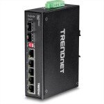 TrendNet TI-G62 priemyselný ethernetový switch; 21.22.1186