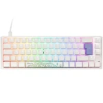 Ducky One 3 Classic Cherry MX-Black biela / herná klávesnica / podsvietená / mechanická / drôtová USB-C / DE (DKON2167ST-ADEPDPWWWSC1)