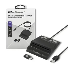 SCR-0636 / Čítačka čipových ID kariet / USB-C (50636)