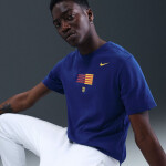 Tričko Nike FC Barcelona Crest Tee 25/26 HQ8405-455 M