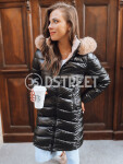 Dámský zimní kabát SOPHIA SNUGGLE černý Dstreet TY3701 XL