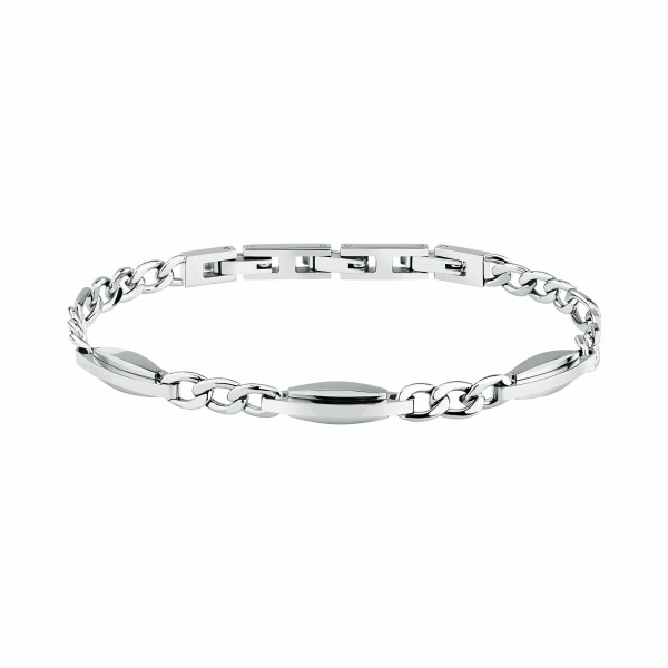 Trussardi Jemný oceľový náramok pre mužov T-Steel TJAXV39