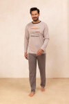 PÁNSKE PYŽAMO 492 BIG J/25 Béžová 2XL