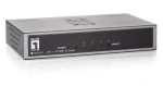 LevelOne FEU-0511 / Switch / 4X 10/100 RJ45 / 1x SC multimode / 2 km / kovové telo (FEU-0511)