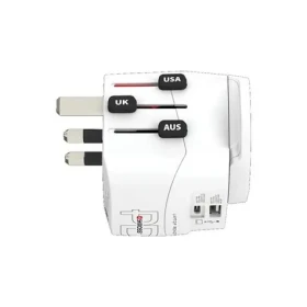 SKROSS PRE Light USB PA46PD45 / univerzálny cestovný adaptér / 45W / USB A+C (7640166329107)