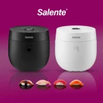 Salente Jasmine čierna / Ryžovar / 1,9 l / 4 programy / LCD displej / odložený štart (JASMINE-BK)