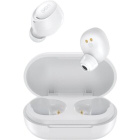 QCY T27 biela / Bezdrôtové slúchadlá / mikrofón / Bluetooth 5.3 / IPX4 / s dobíjacím boxom (T27 white)