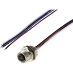 TRU COMPONENTS Vestavná zásuvka pre čidlo/aktuátor, TC-12833216, piny: 4, 0.5 m, 1 ks; TC-12833216
